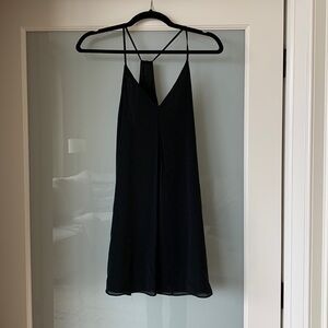 Black T-Back Alice and Olivia Dress